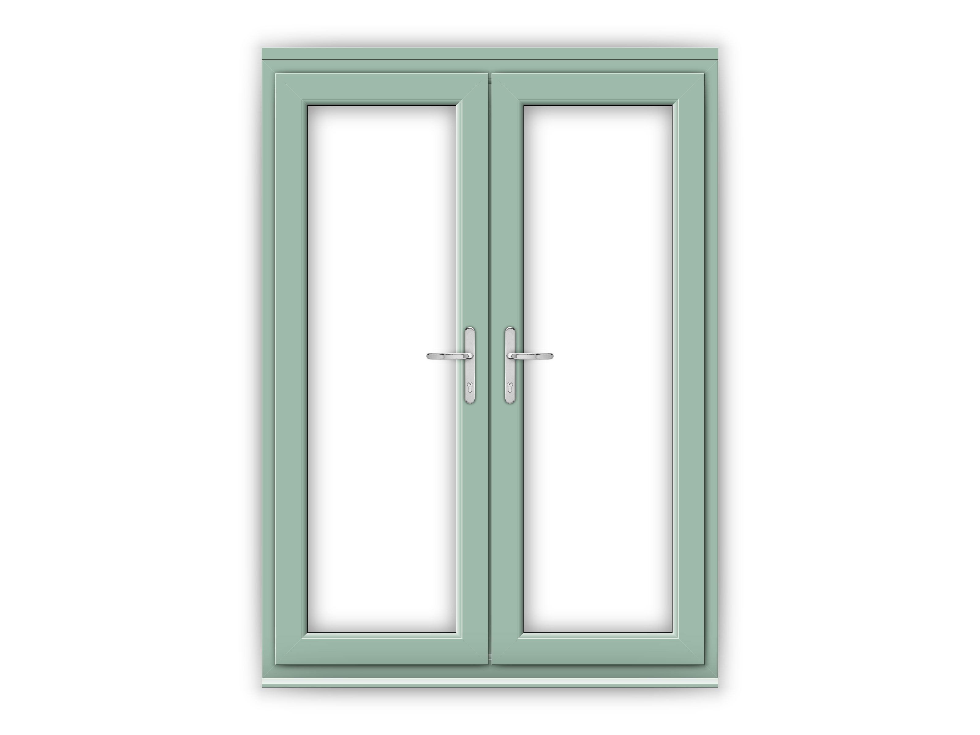 5ft Chartwell Green uPVC French Doors Flying Doors